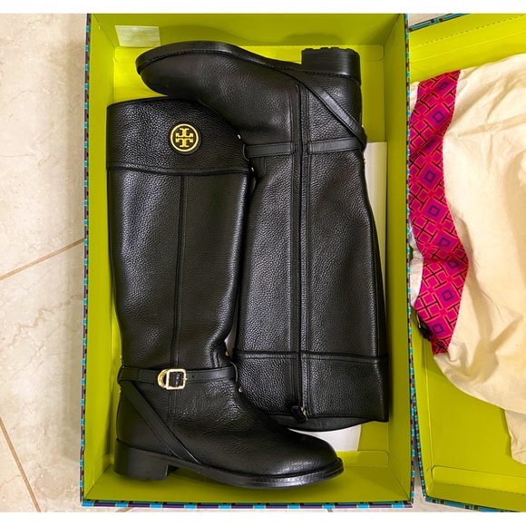 Tory Burch Shoes Like New In Box Tory Burch Teresa Riding Boots In